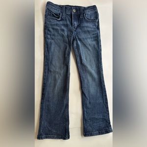 Girls Bootcut Dark Wash Denim Blue Jean